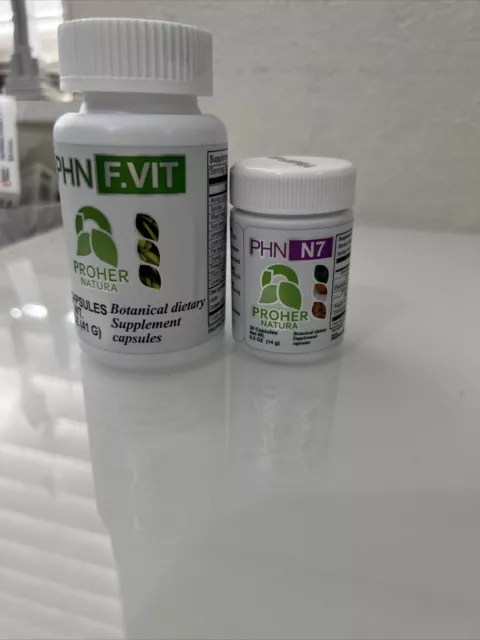 F Vit De La Compañia Proher Natura! 100 % Natural Y N7 30 Capsulas