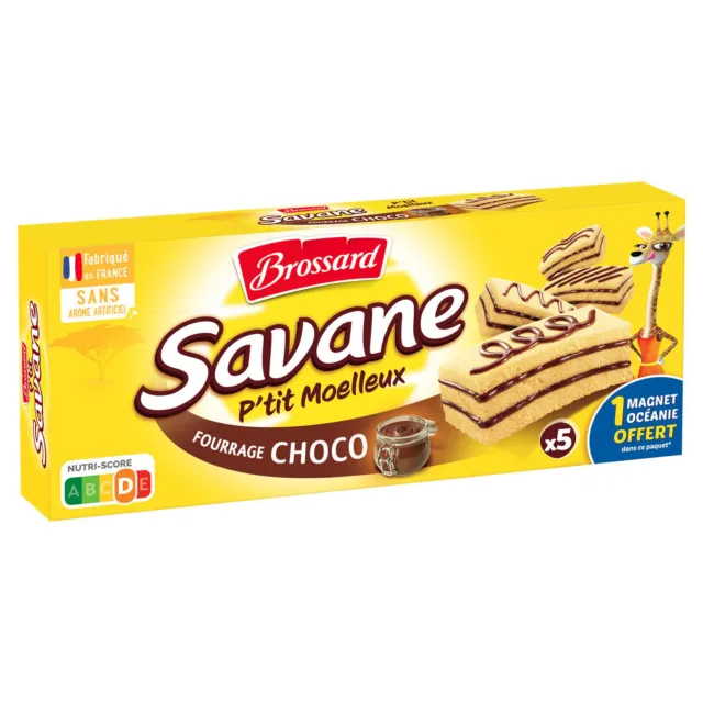 Gâteau marbré Savane format pocket LOT DE 2, Brossard (2 x 7 , 2 x