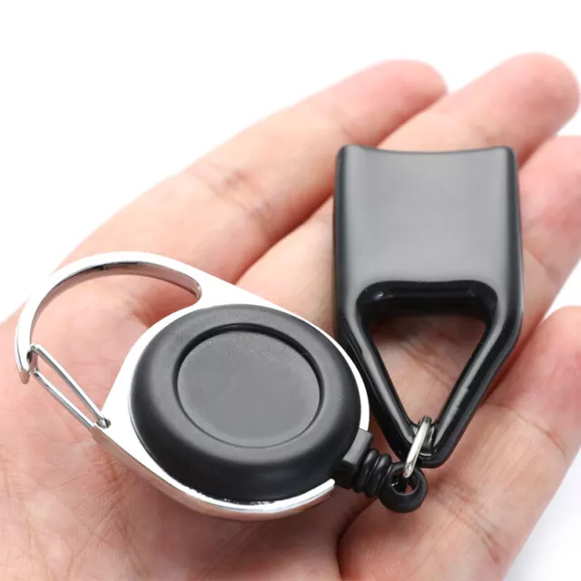 Silicone Sticker Lighter Leash Safe Stash Clip Retractable Keychain Hold_KN Wa