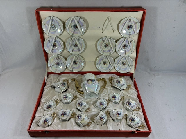Service à Café en Porcelaine 12 Pièces
