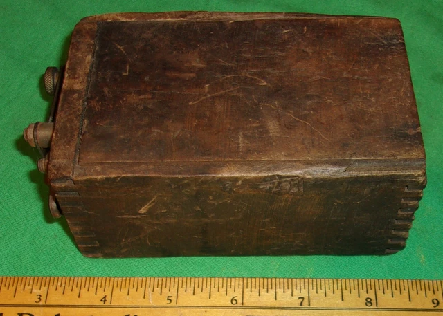 Vintage Model A/T Ford Old Buzz Box Antique Dovetail Wood Ignition Coil 3.49K