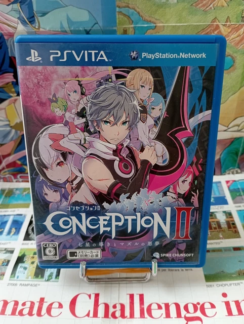SONY PSVITA: CONCEPTION II [TOP RPG ✓ 1ERE EDITION] Jap EUR 24