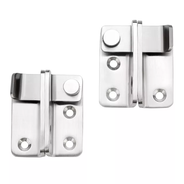 2pcs Verriegelungen Tor Sicherheit Lock Innen Schloss Riegel Links Tor Schraube