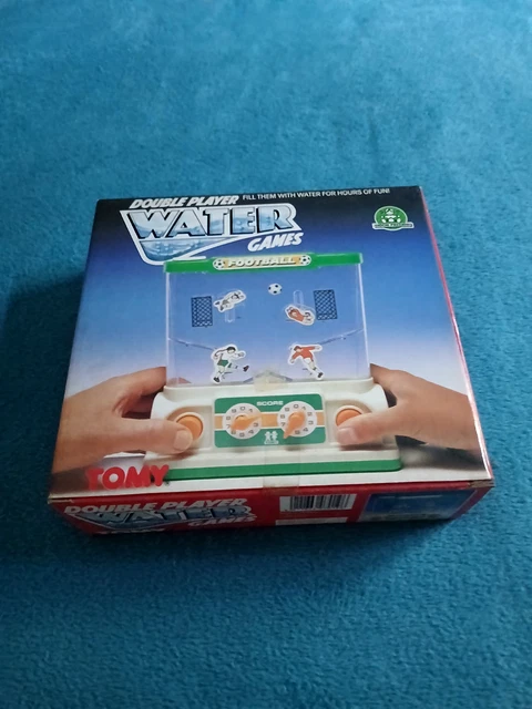 VINTAGE TOMY 80S Double Player Water Games Football New EUR 60,00