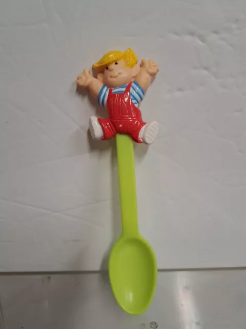 RARE 1996 Dairy Queen Dennis the Menace Color CHANGE plastic spoon Hard to find