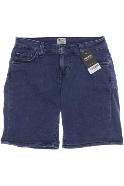 MUSTANG Shorts Damen kurze Hose Hotpants Gr. W28 Marineblau #bwbrjpf