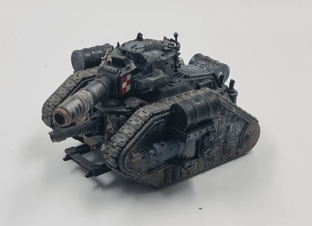 Leman Russ Battle Tank Astra Militarum Guard Armee Warhammer 40K gut bemalt