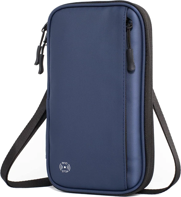 Travel Wallet Passport Holder with RFID Blocking Unisex Family Passport Holder,
