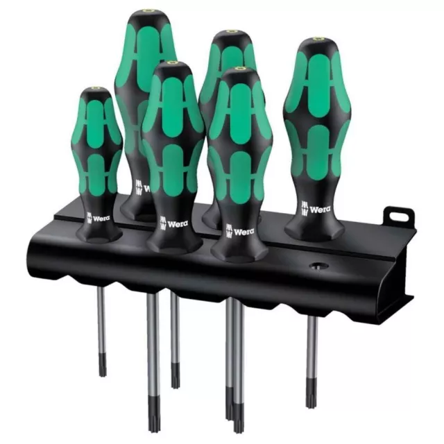 Wera Schraubendreher Satz - Schraubenzieher Set TORX inkl. Rack 6-tlg.