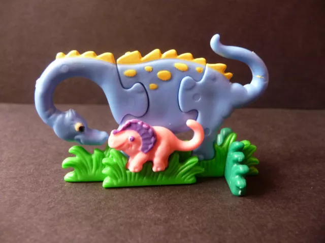 Jouet kinder Puzzle 3D Dino und Saurus 623822 Allemagne 1995 +BPZ