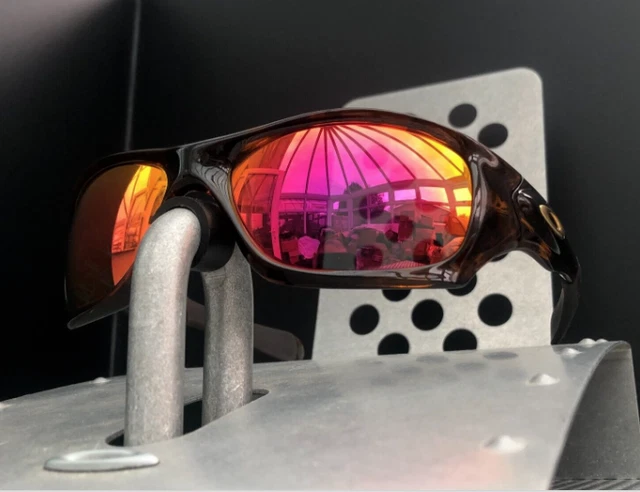 Oakley Pitbull | Brown Tortoise | Fire Red Iridium Polarised