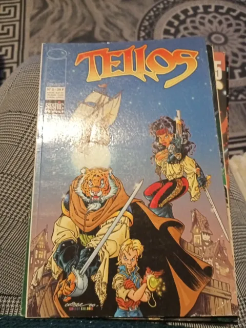 TELLOS # 2 1999 Semic Comics Todd Dezago/Mike Wieringo Heroic Fantasy/Aventures