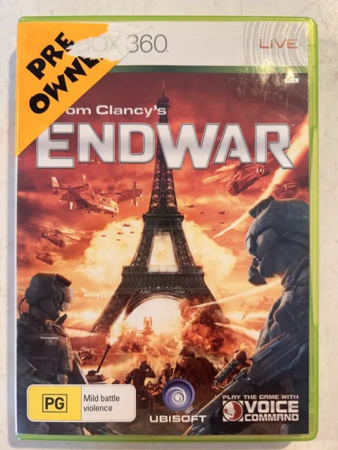 Tom Clancys End War - Microsoft Xbox 360 COMPLETE