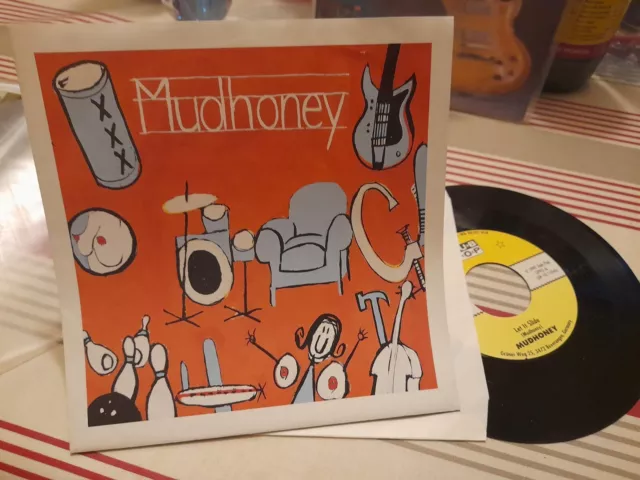 Mudhoney / Let It Slide - Ounce Of Deception - Checkout Time (1991) 7" Grunge