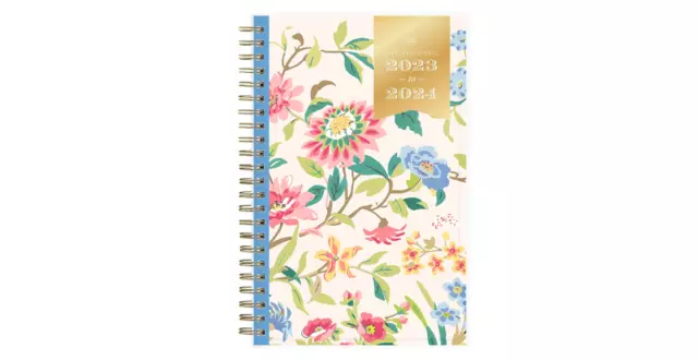 Monthly Planner Academic Year Weekly Organizer Climbing Floral Blush 2023 2024