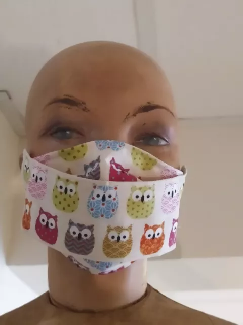 Masque En Tissu Coton Lavable Et Réutilisable Norme Afnor Pour Adulte Et Enfant