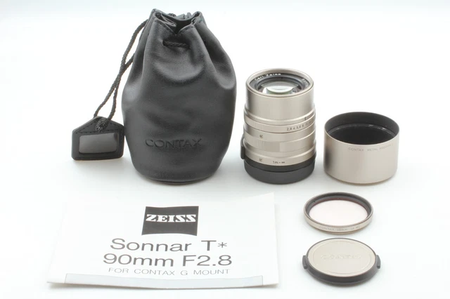 [Beste Mint] Contax Carl Zeiss Sonnar T 90mm f2.8 Objektiv Für G1 G2 Aus Japan #