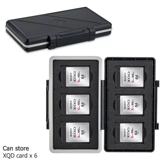 Support de rangement pour carte mémoire étanche pour 6 cartes XQD pour Nikon Z7 Z6