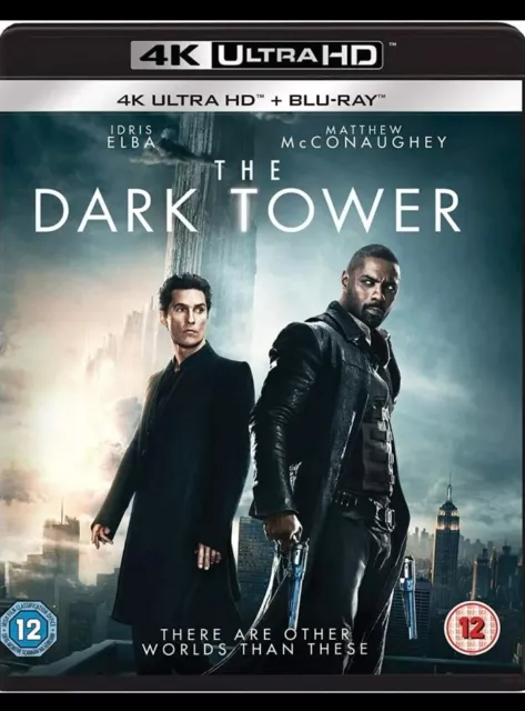 The DARK TOWER [2017] 4K Ultra HD  & Blu-ray) Idris Elba Matthew McConaughey NEW