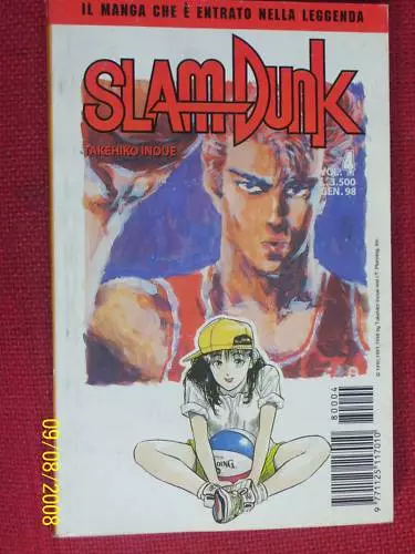 Slam Dunk 1°Serie Piccoli N°4  Nuovo+ Dispon 4/62 Molti