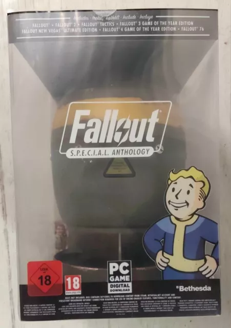 Fallout Anthology S.P.E.C.I.A.L. Collector's Edition Collectors Special Nukes