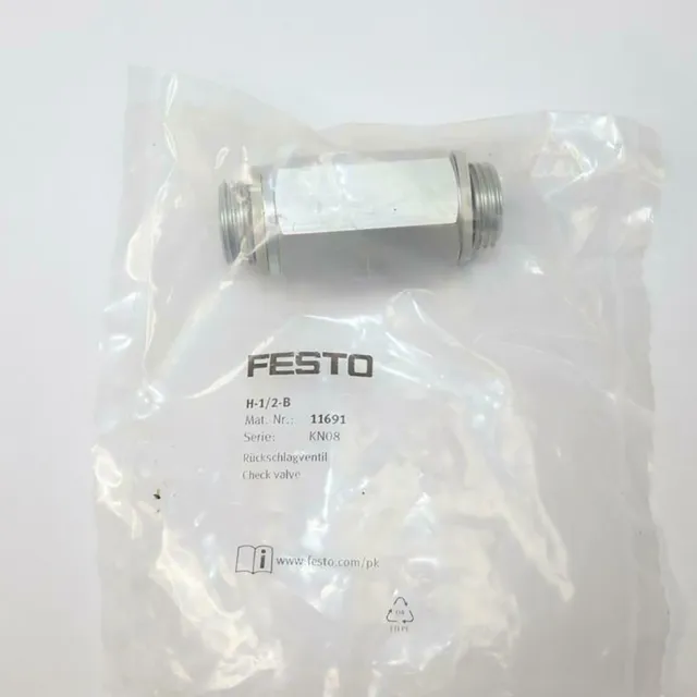 FESTO H-1/2-B 11691 Check Valve New
