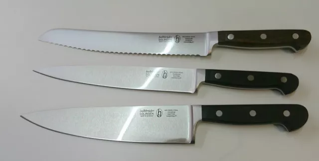 QUALITÄT? HALBBRÜDER MESSERSET besteht aus von 3 Messer? 1Kochmesser