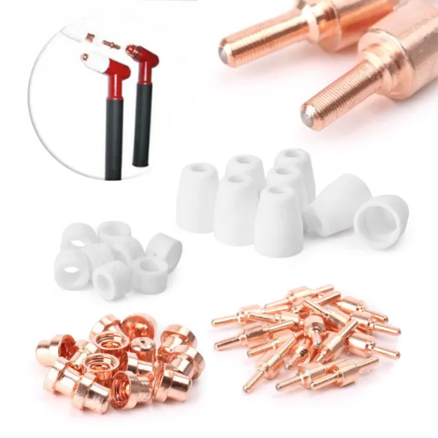 40Pcs Electrode Nozzle Tips Fit Thermal Dynamics For PT-31 LG-40 Torch CUT-40 50