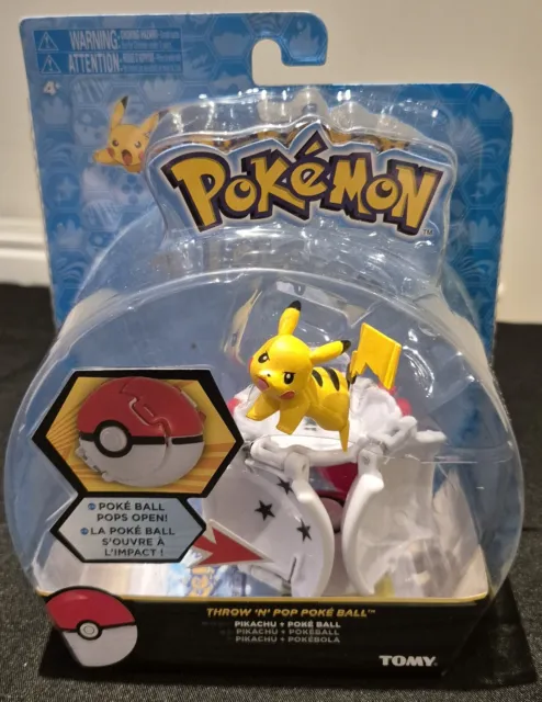 Pikachu Throw N Pop Pokeball New sealed Tomy Pokemon Toy