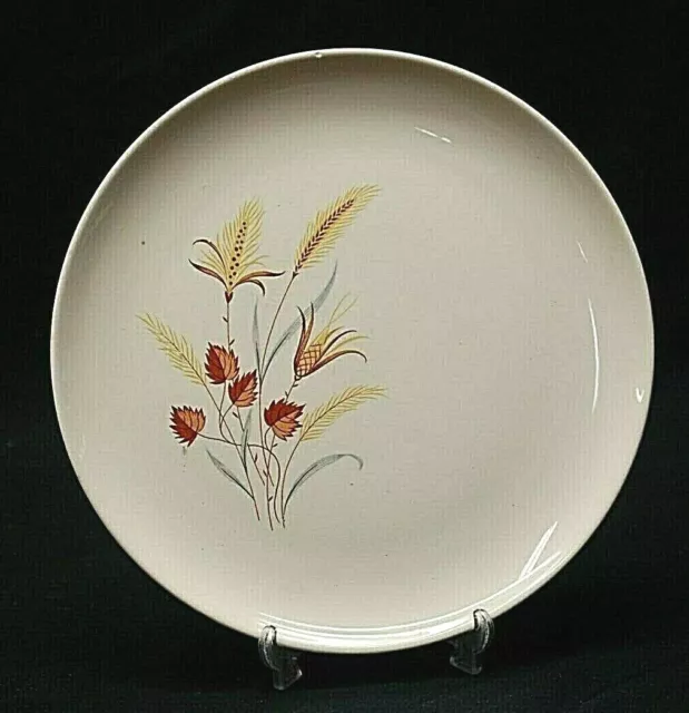 Autumn Harvest Taylor Smith Taylor TS&T 10-1/8 Dinner Plate Ever Yours Wheat MCM