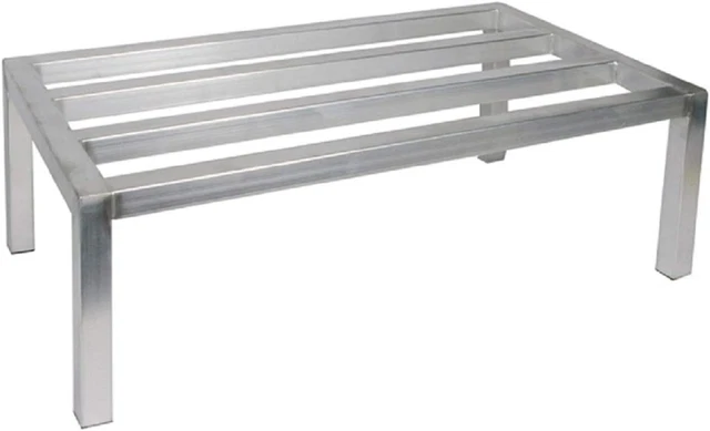 Aluminum Dunnage Rack 36" X 14" | 8" off the Floor | 900 Lbs Capacity