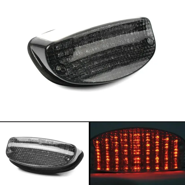 Smoke Led Tail Light Int Turn Signals Fit For HONDA CBR1100XX Shadow 1100 VLX600