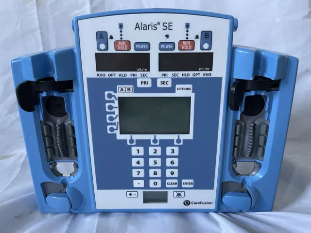 Alaris SE Infusion Pump 7230 7231 CareFusion Medical Surgery Clinic Vets