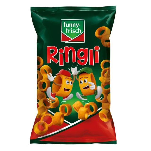 Funny Frais Ringli Croustillant Kartoffelringe Avec Poivron Goût 75g