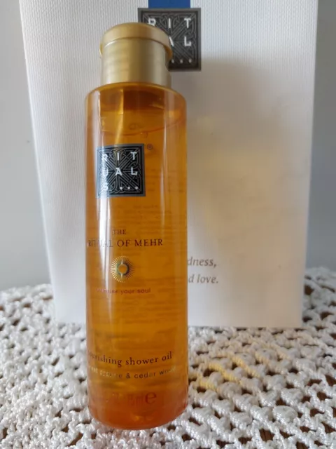 RITUALS Shower Oil from The Ritual of Mehr 75ml And Gift Bag New