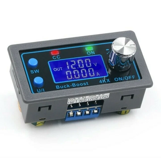 ZK4KX DC DC Buck Boost Converter CC CV 0.530V 4A 5V 6V 12V 24V Power