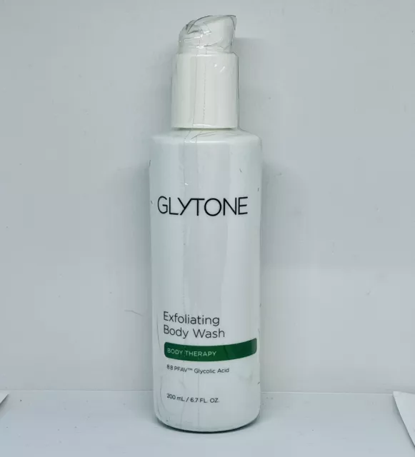 GLYTONE~Terapia Corporal~Lavado Corporal Exfoliante~200 ml / 6.7 fl oz~Talla Completa~NUEVO CON CAJA~Sellado