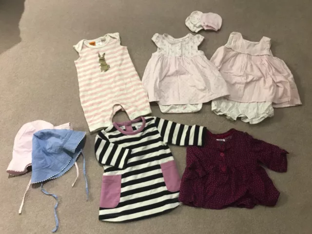 Baby Girl Summer Clothes Bundle 0-3 Months