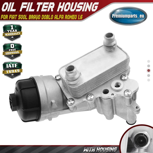 Oil Filter Housing Cover Cap For Fiat 500, Doblo, Punto 1.3 – LST Replacement