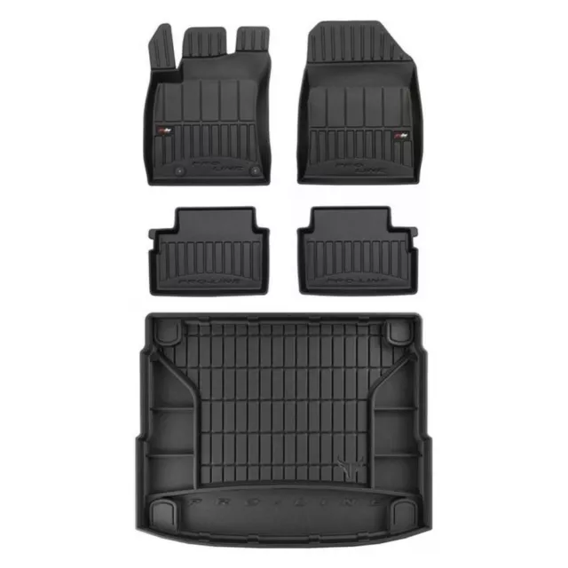 Ensemble de Tapis de Sol et Tapis pour KIA XCeed depuis 2019 plancher inférieur