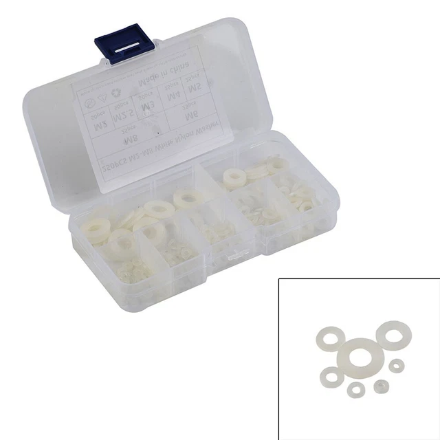 Ensemble complet de 250 pièces kit lave-linge plat en nylon idéal pour le comm