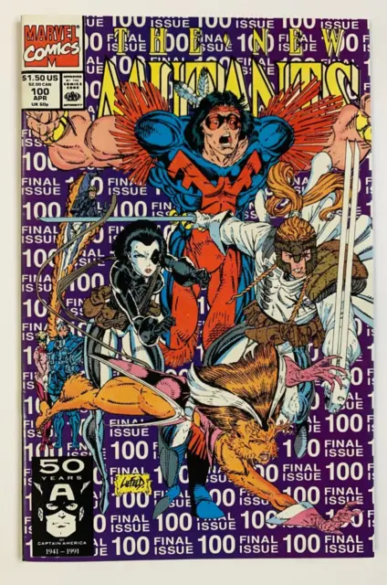 THE NEW MUTANTS #100, Marvel Comics, our grade 9.0, 1st appearance of X-Force