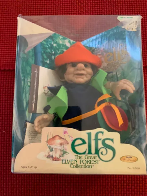 Vintage Elfs The Great Elven Forest Collection by Berenguer 1998~NEW Open Box