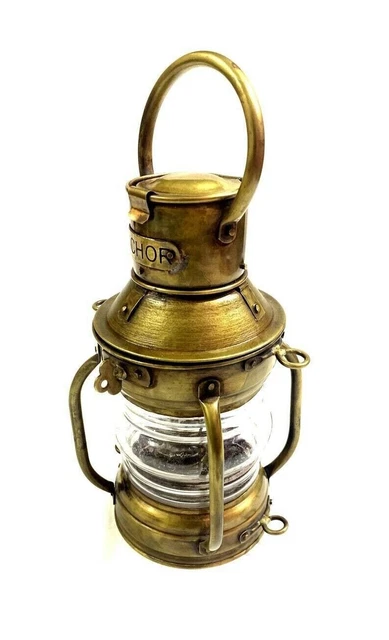 Vintage Nautisch Antik Messing Beste Öl Lampe Maritim Boot Schiff Laterne Licht