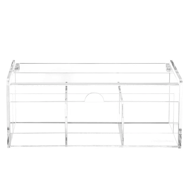 Organisateur à Lunettes En Acrylique – 2 Supports Avec 7 Fentes, Transparent, 38 Cm, Pour Mur Ou Placard - 9