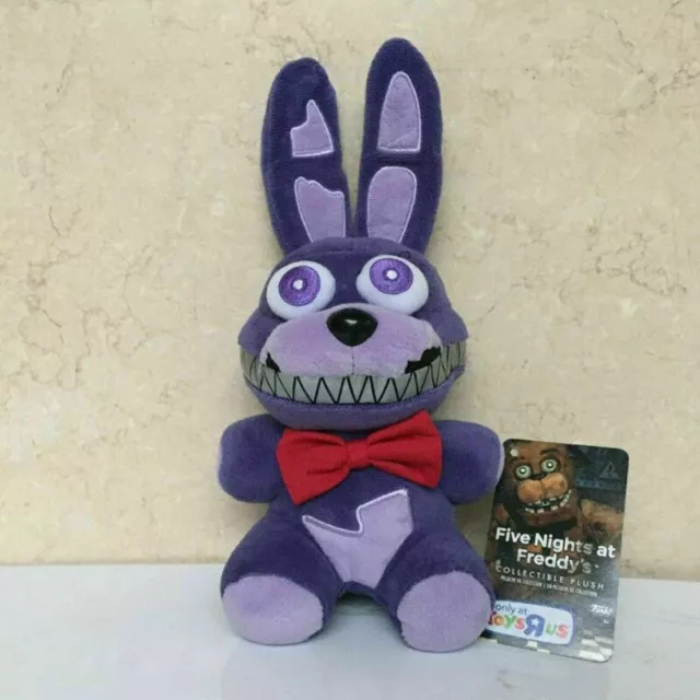 NIGHTMARE BONNIE PLUSH Toy, Five Nights at Freddy's Purple Bonnie ...