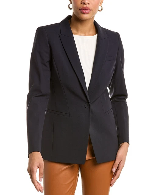 Lafayette 148 New York Harvey Wool-Blend Blazer Women's