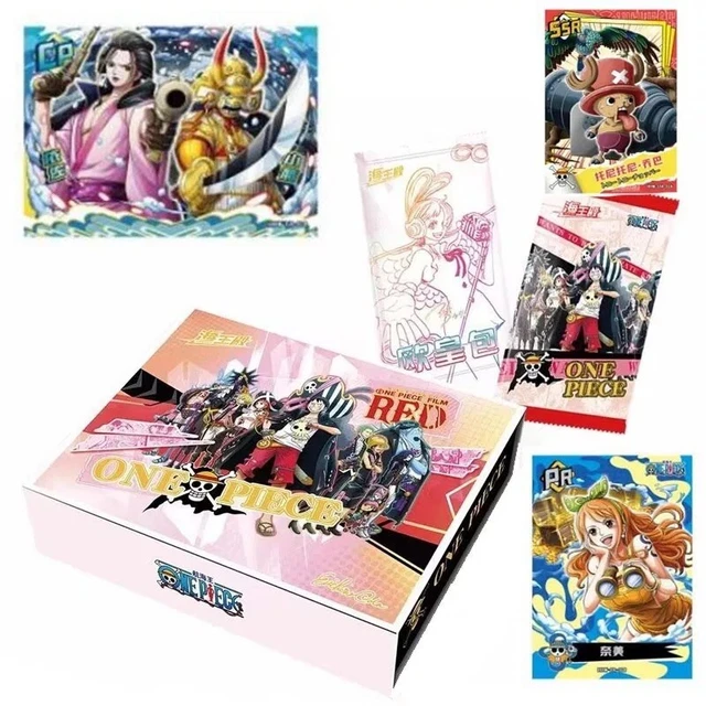 ONE PIECE TRADING Card Deluxe Premium Box Anime TCG New Sealed Film Red