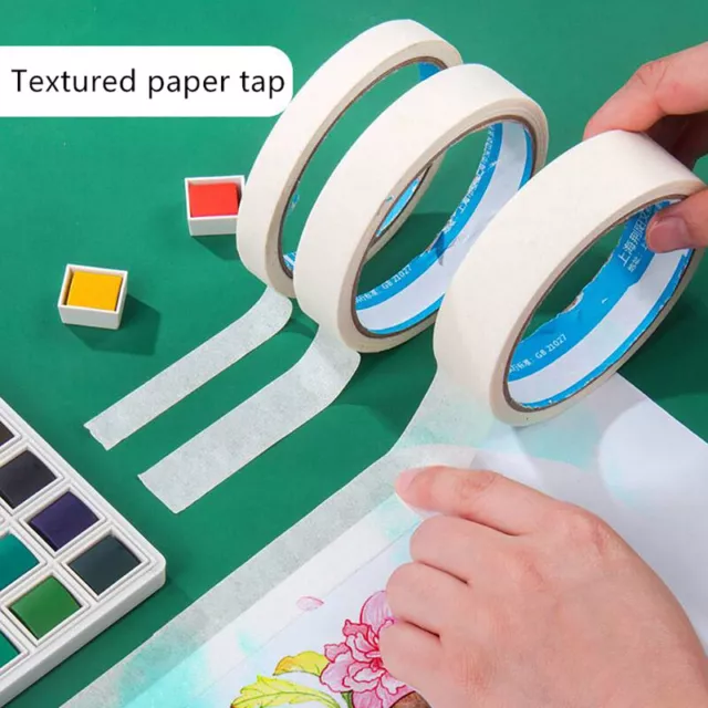 Watercolor Masking Tape Art Painting Self-adhesive textured tape B-DB