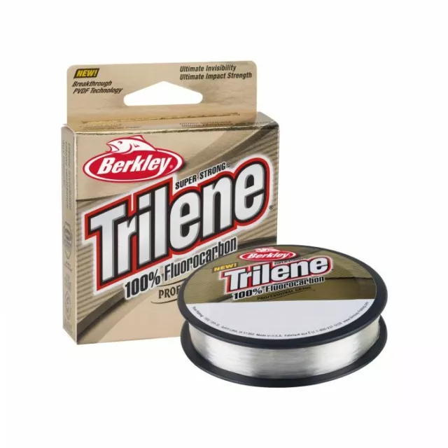 Berkley Trilene Professional Grade Fluorocarbon 6 8 10 12 Lb 110 200 Yd Clear